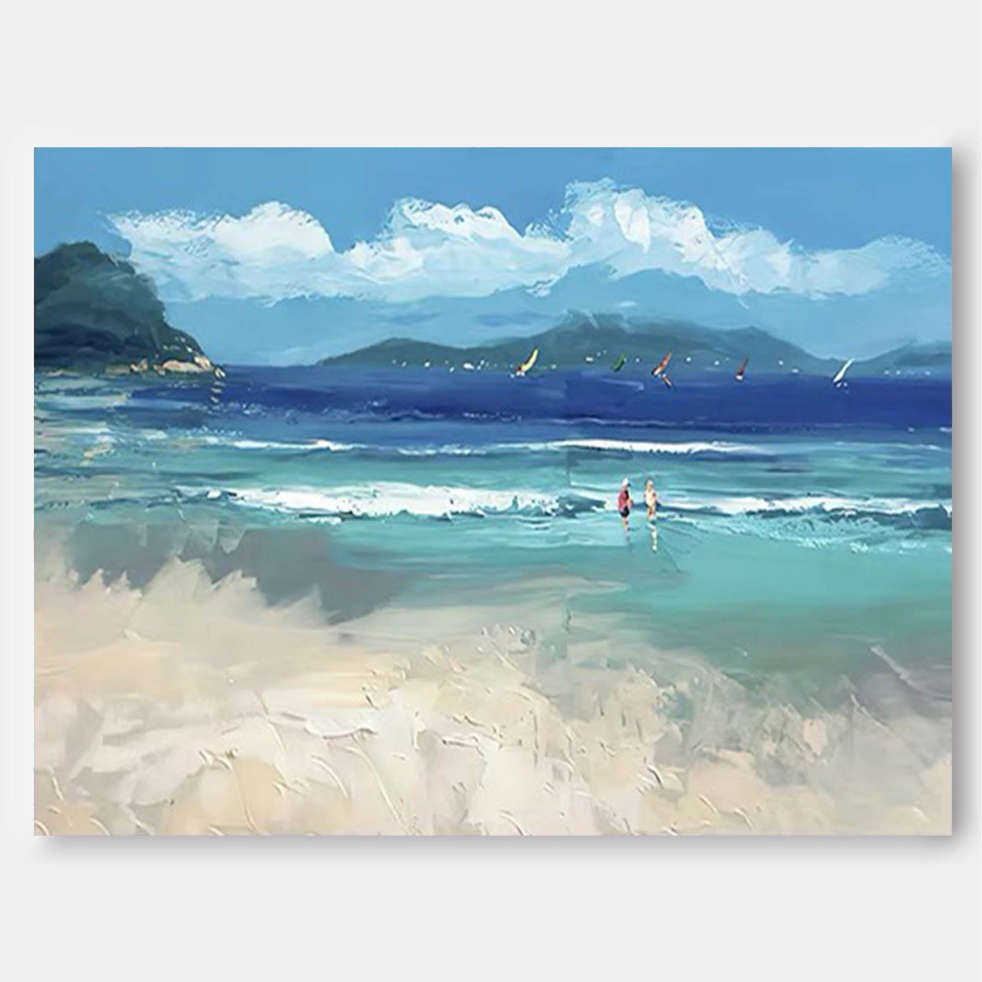 Beach & Ocean Canvas Art #BE004