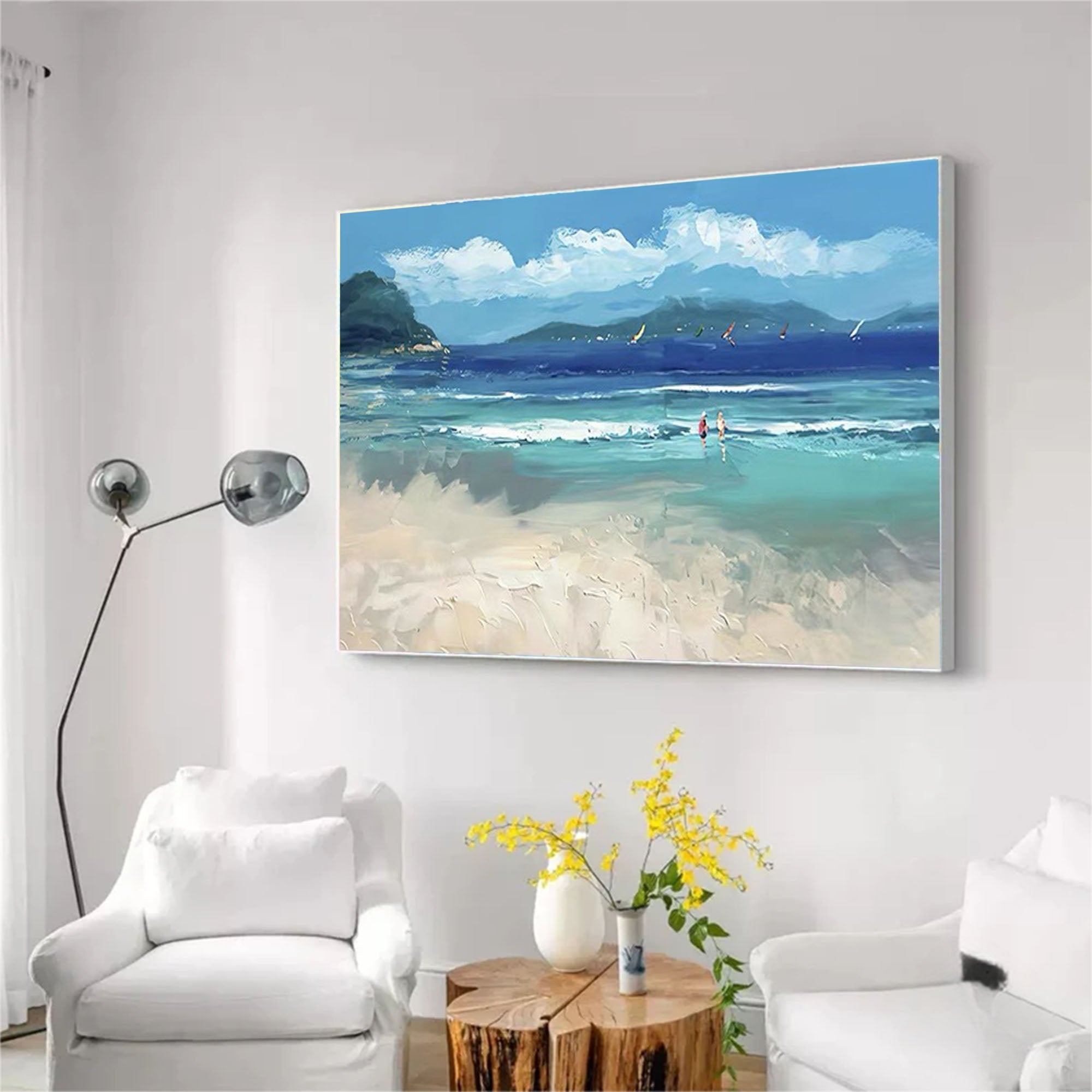 Beach & Ocean Canvas Art #BE004