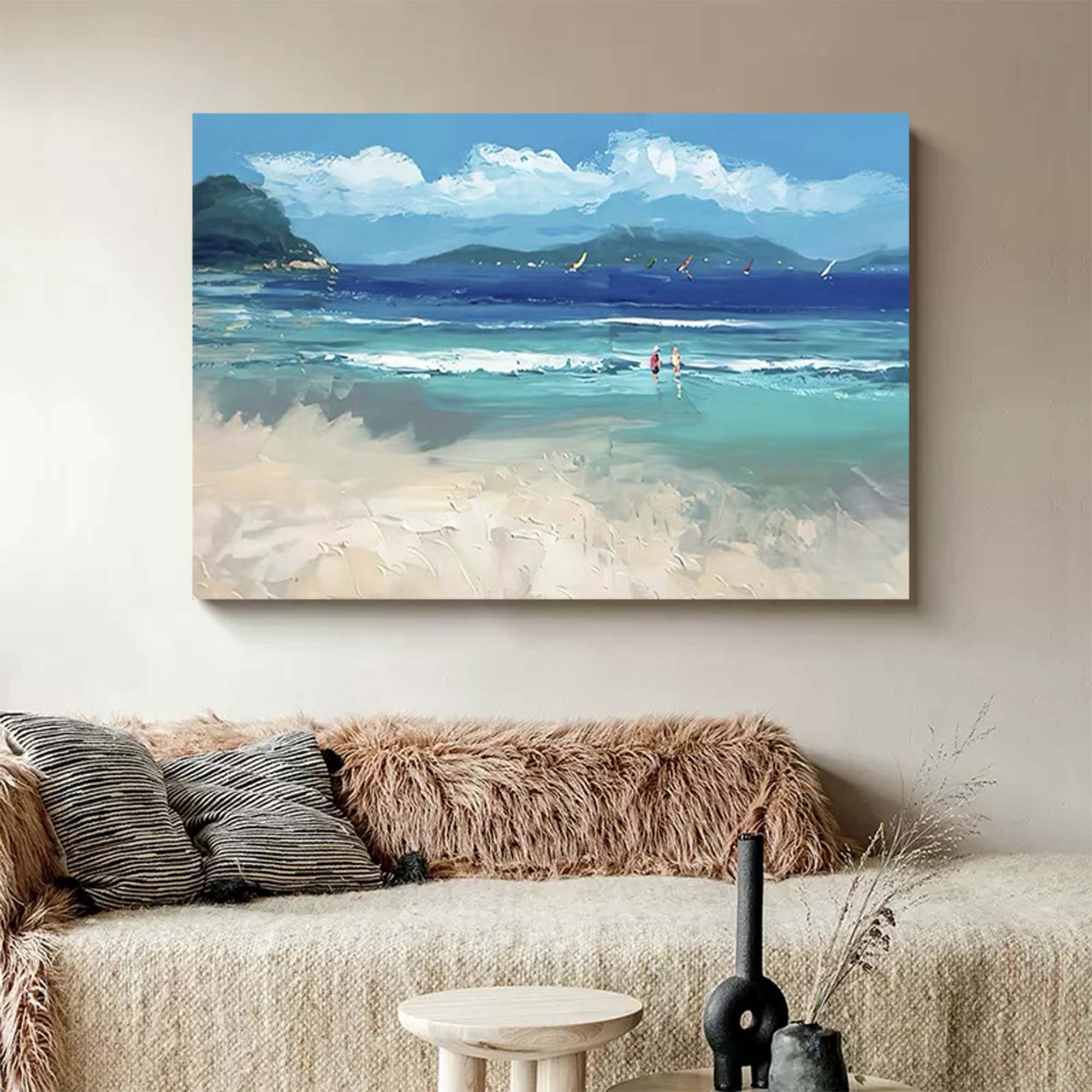 Beach & Ocean Canvas Art #BE004