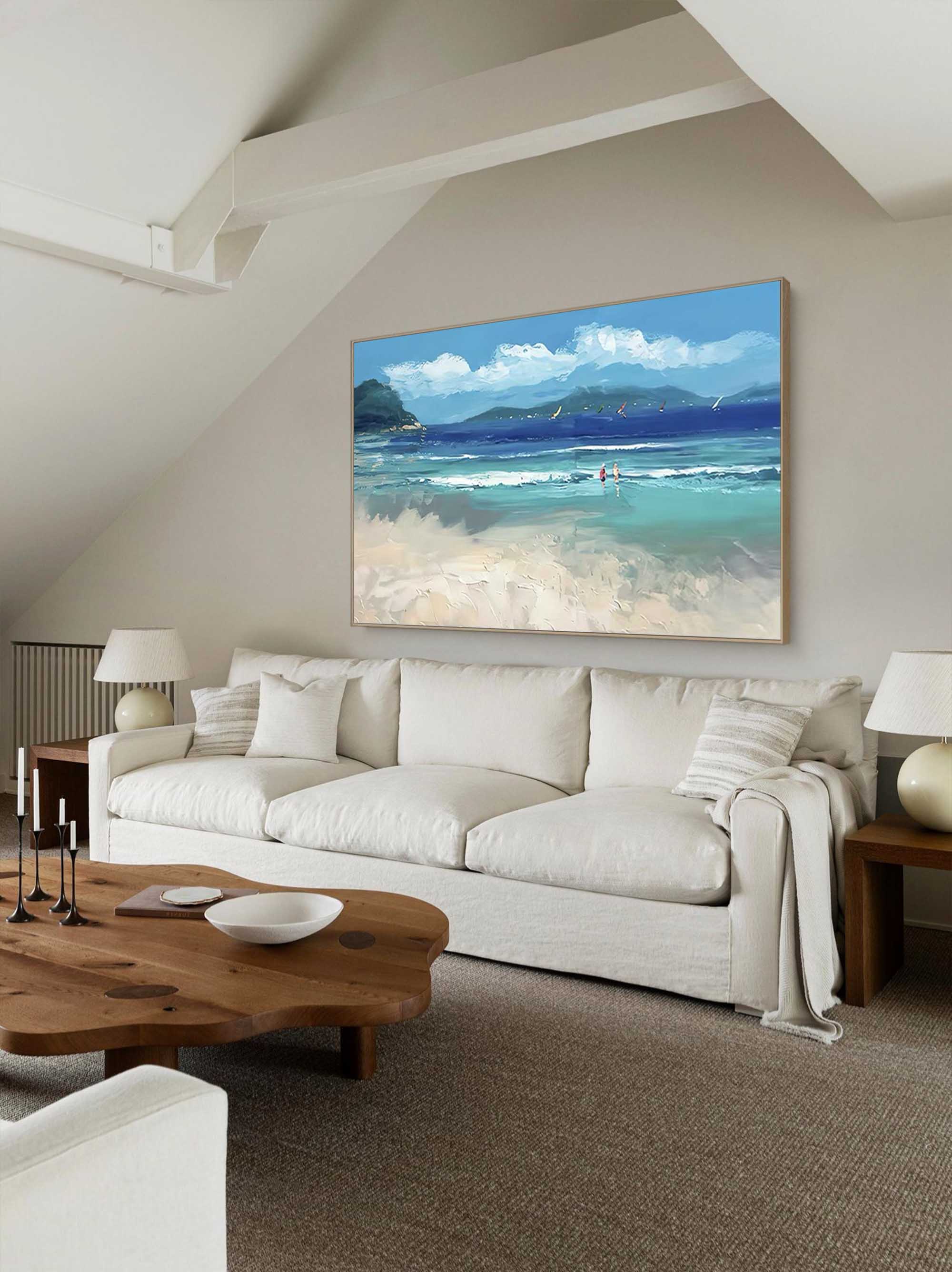 Beach & Ocean Canvas Art #BE004