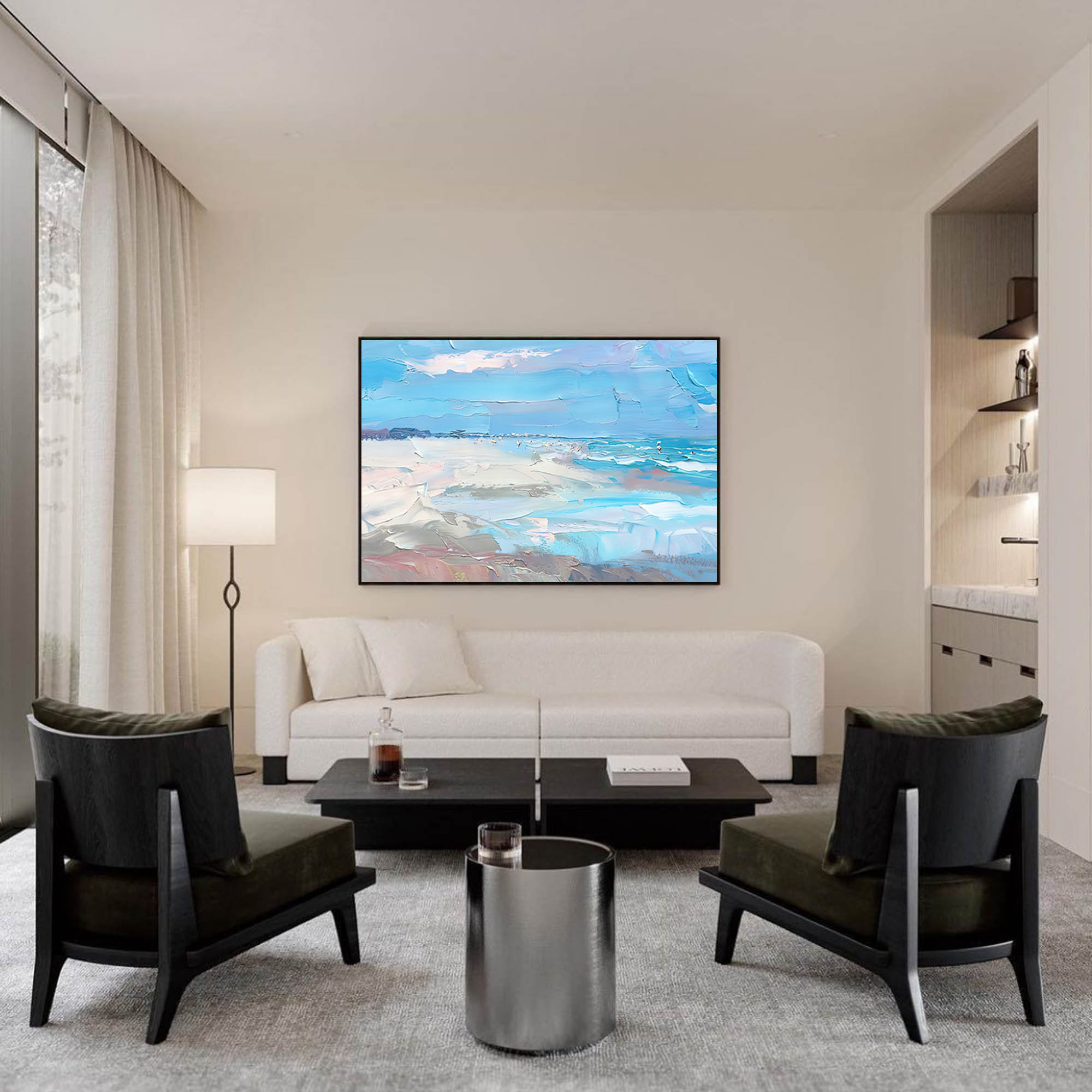 Beach & Ocean Canvas Art #BE008